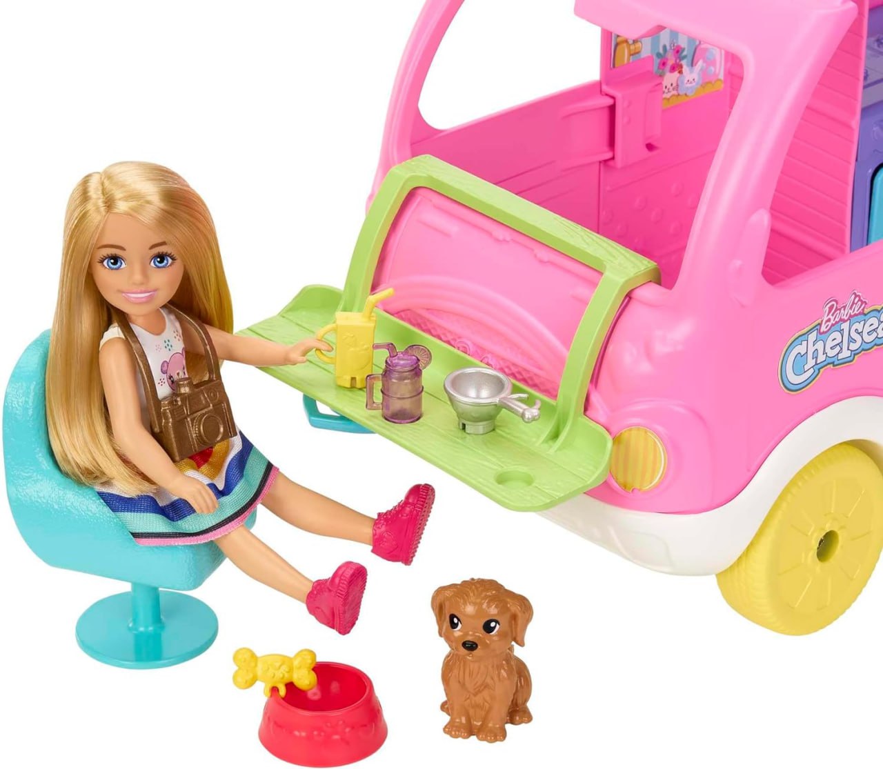 Barbie Camper, игровой набор «Челси» 2-в-1