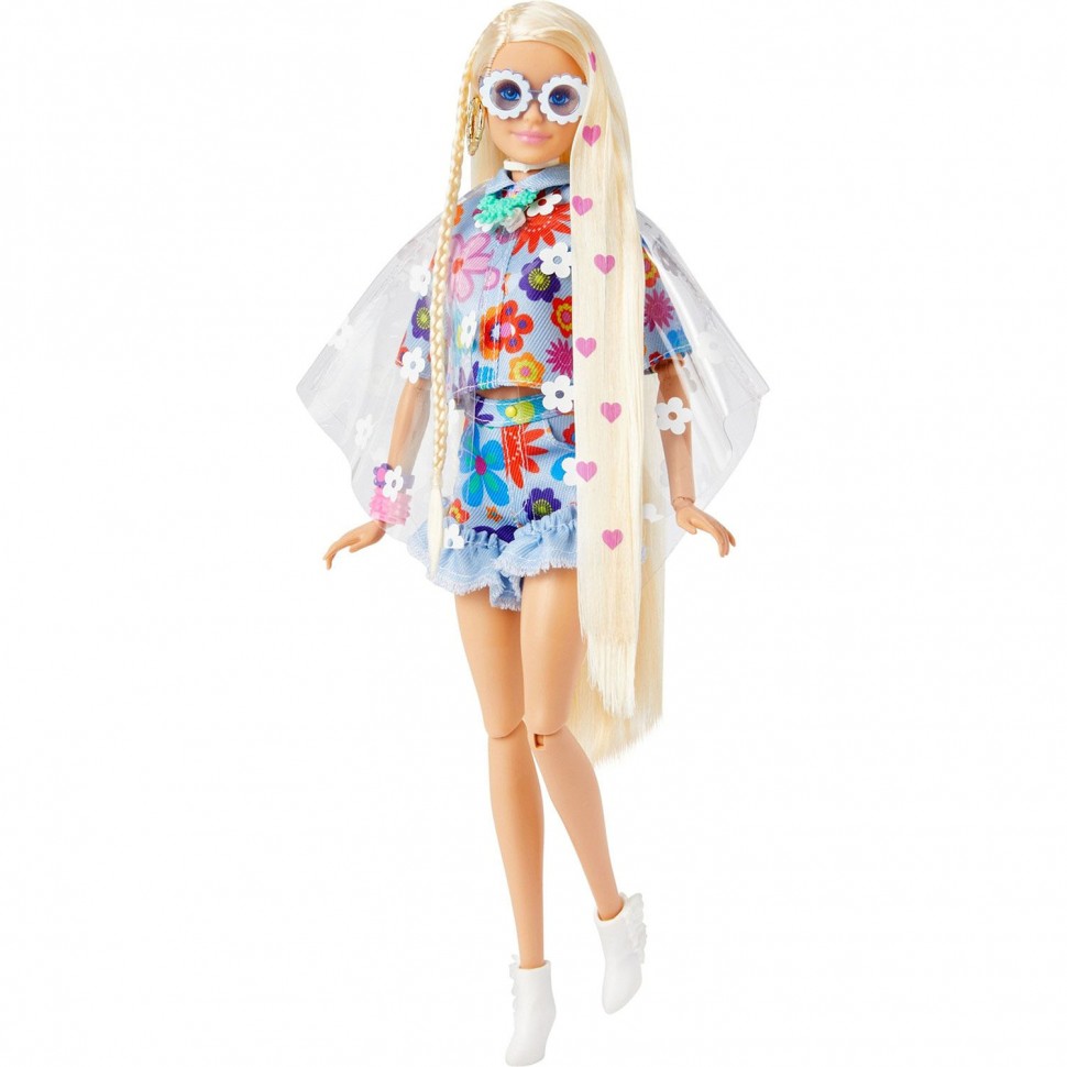Шарнирная куклa Barbie Extra Mattel