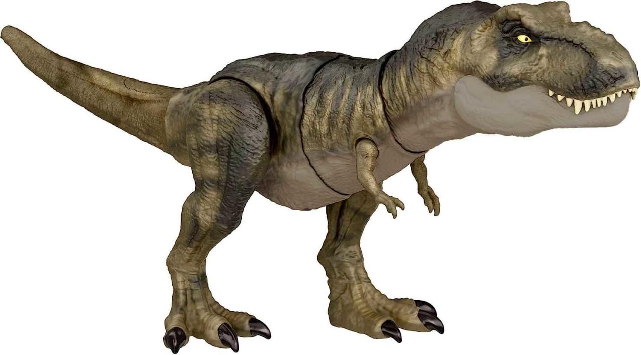 Динозавр Тираннозавр Рекс 54 см со звуками Jurassic World Dominion Thrash ‘N Devour Tyrannosaurus Rex Mattel
