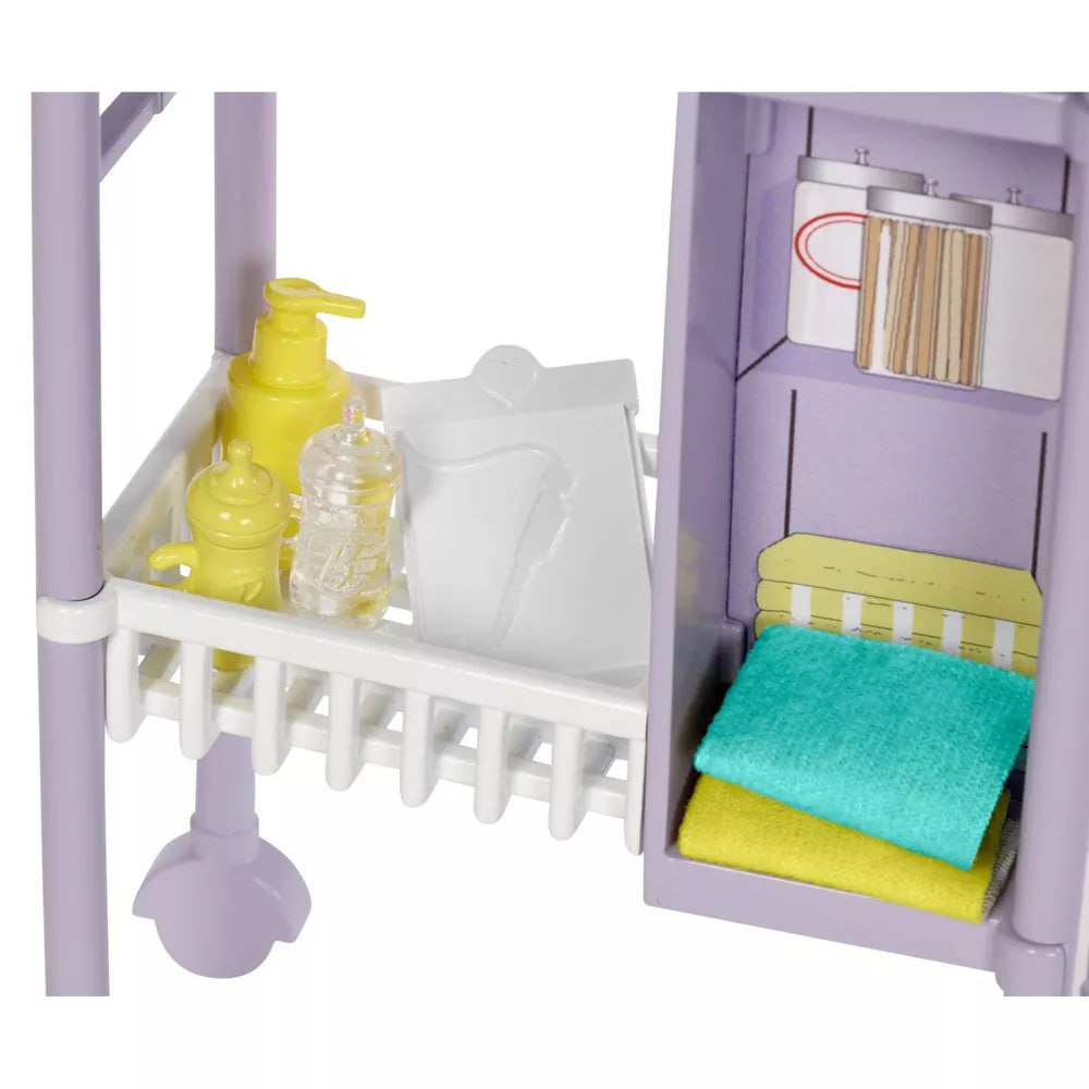 Игровой набор Кукла Барби Педиатр с новорожденными детками Barbie Baby Doctor Blonde