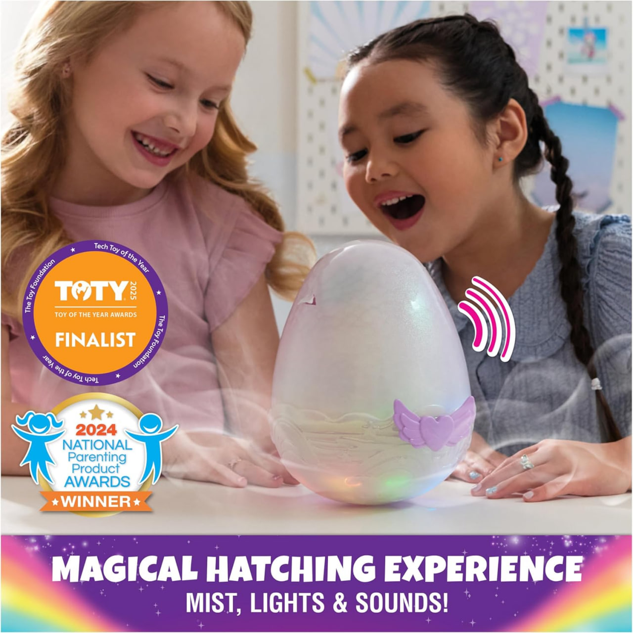 Интерактивная игрушка-сюрприз Hatchimals Alive Mystery Hatch Pufficorn