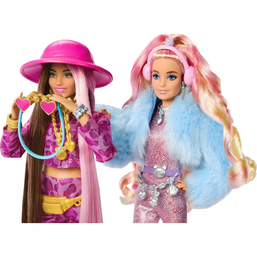 Кукла Барби "Снежное путешествие" Barbie Extra Fly Snow-Themed Travel