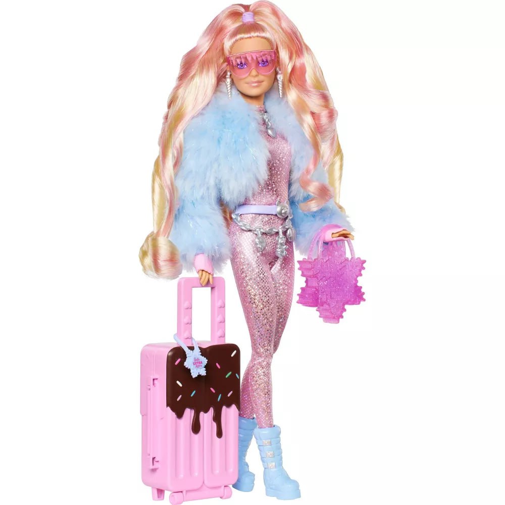 Кукла Барби "Снежное путешествие" Barbie Extra Fly Snow-Themed Travel