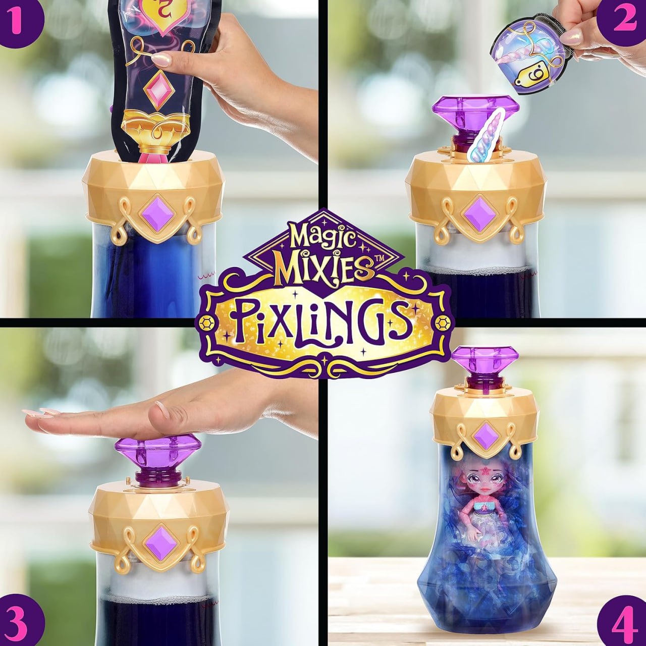 Кукла Magic Mixies Pixlings Unia The Unicorn Pixling Уния Пикслинг единорог