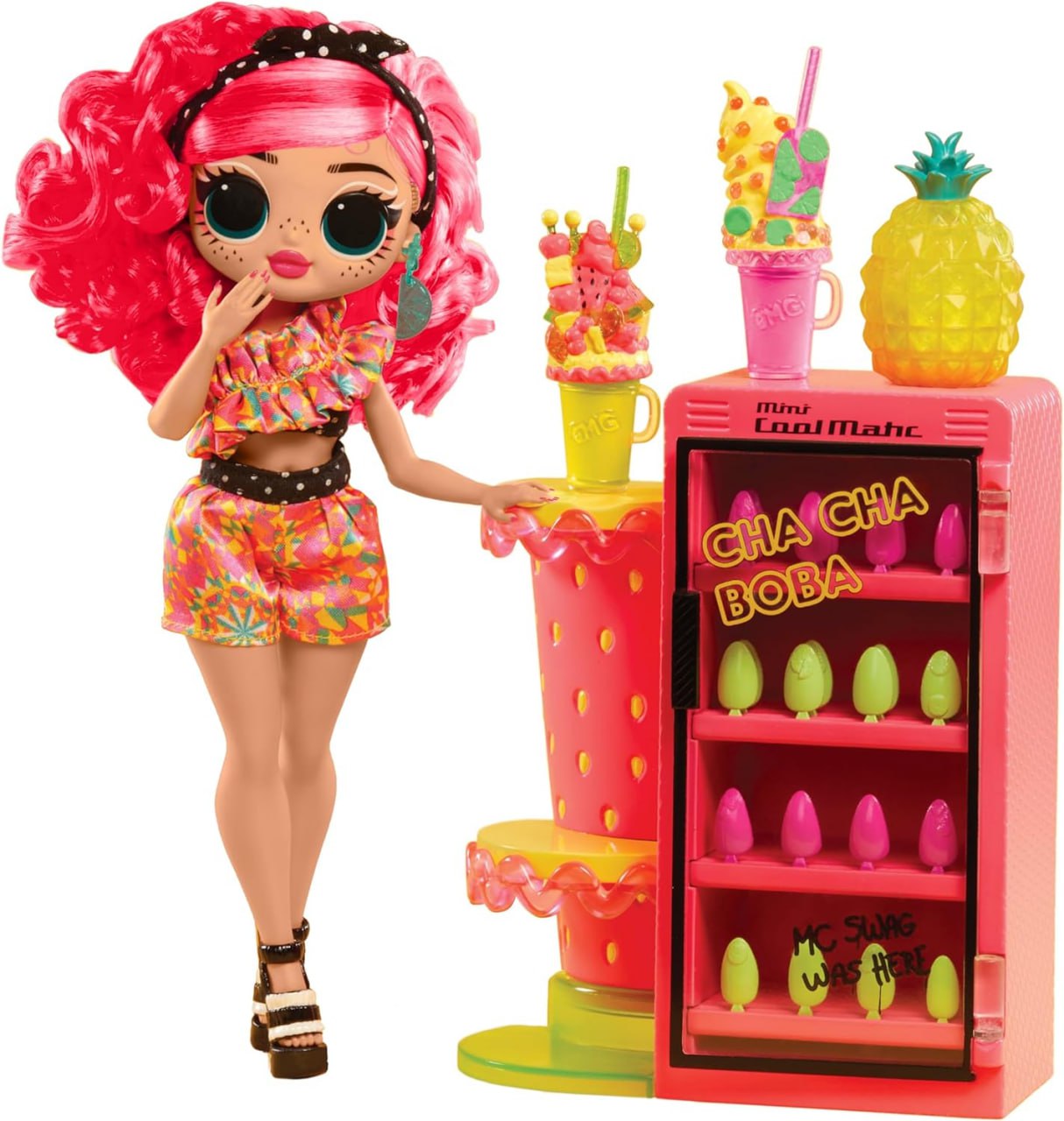 LOL Surprise OMG Sweet Nails — фруктовый магазин Pinky Pops