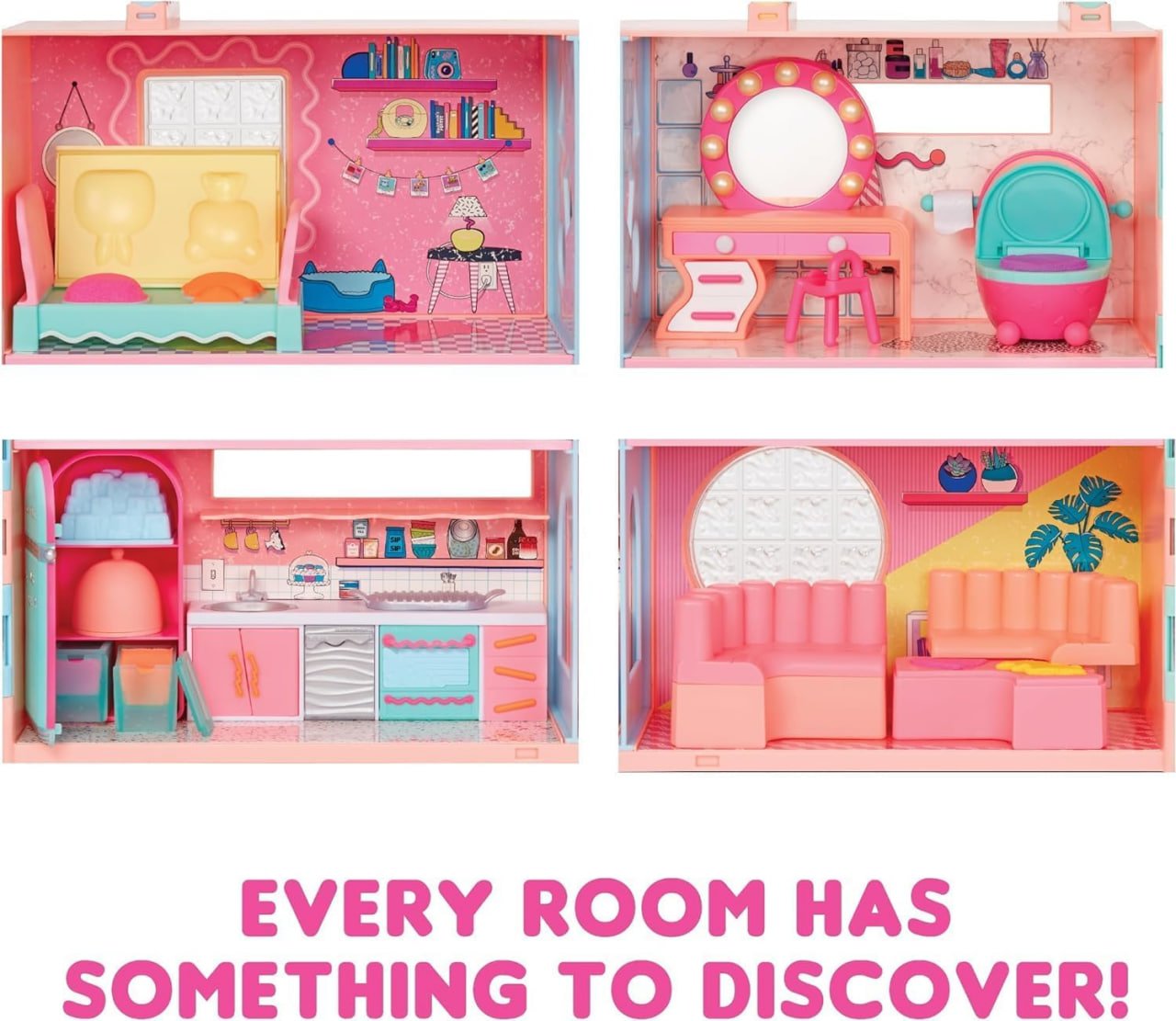 LOL Surprise! Squish Sand Magic House with Tot
