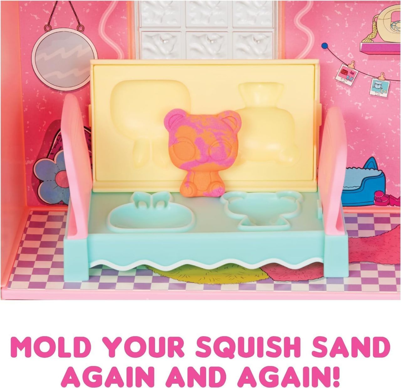 LOL Surprise! Squish Sand Magic House with Tot