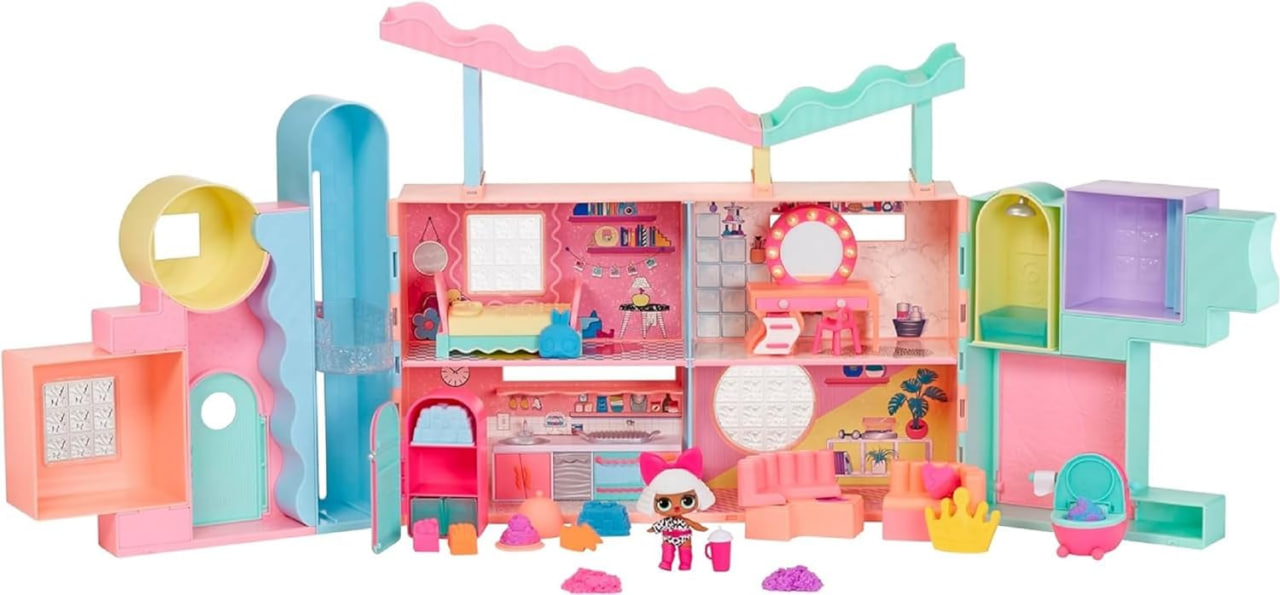 LOL Surprise! Squish Sand Magic House with Tot