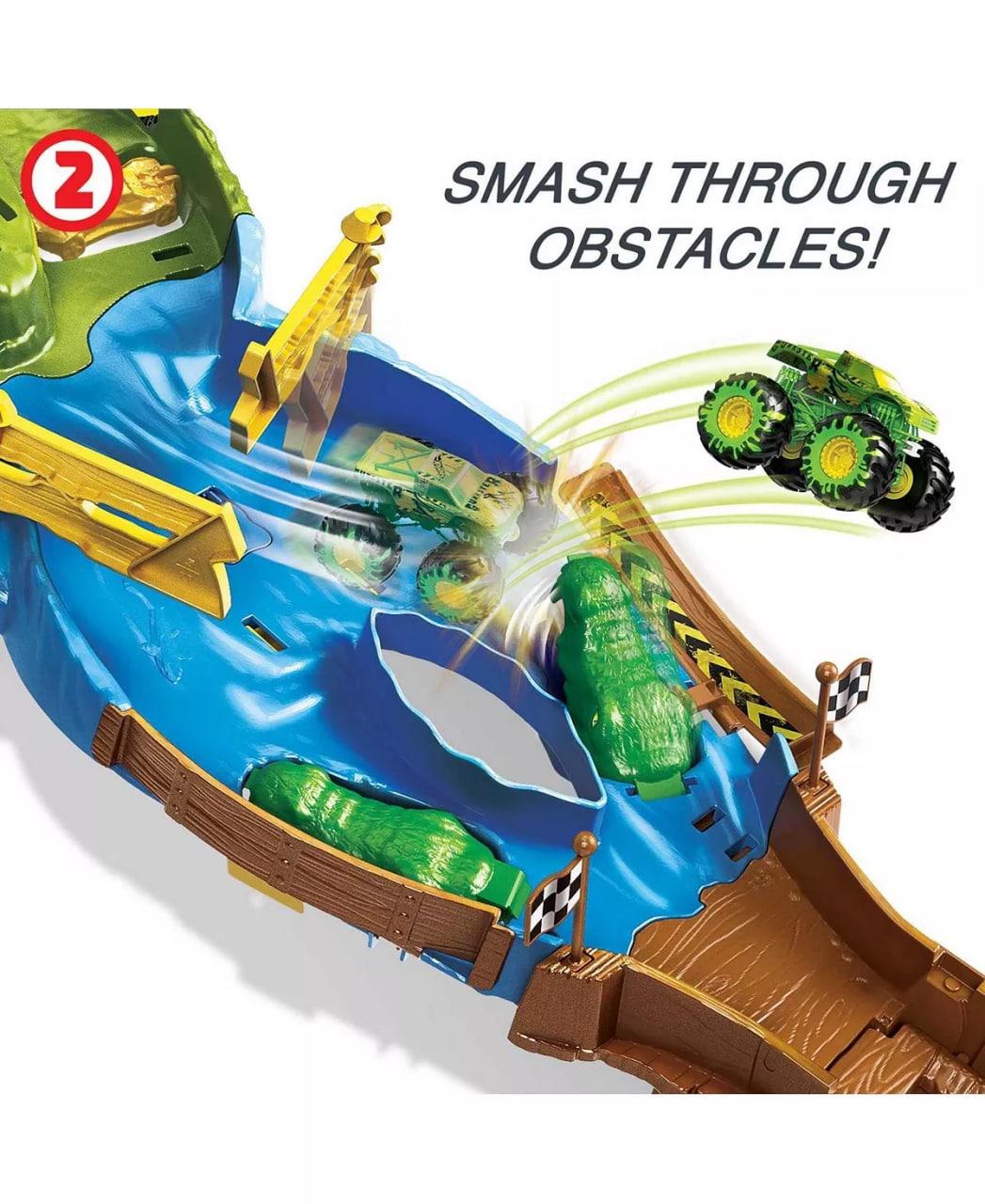 Игровой набор ТУРНИР ТИТАНОВ Hot Wheels Monster Trucks Wreckin 'Raceway