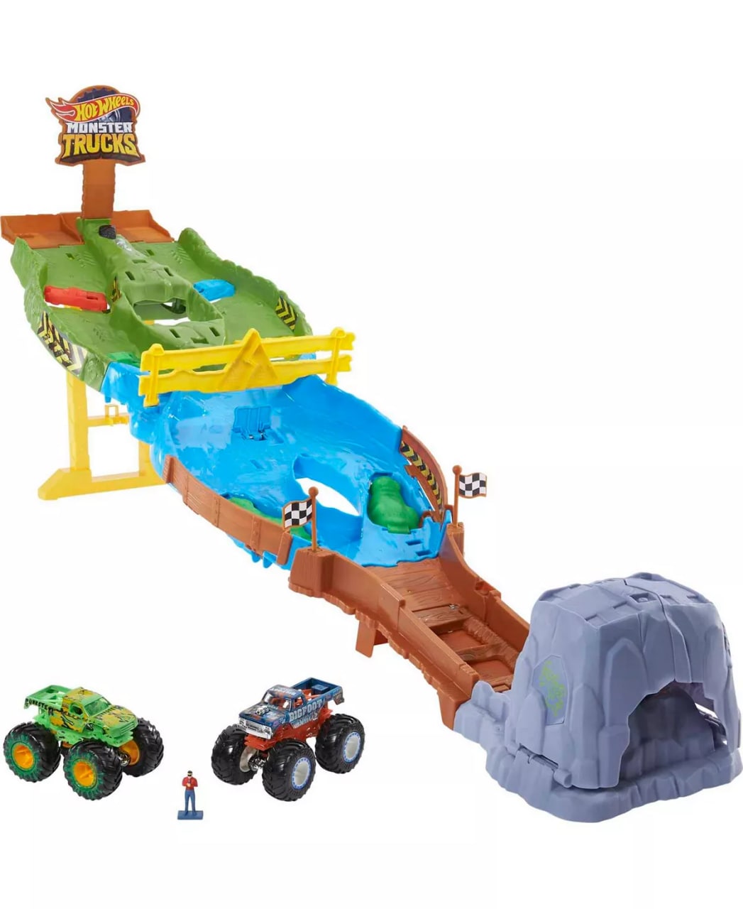 Игровой набор ТУРНИР ТИТАНОВ Hot Wheels Monster Trucks Wreckin 'Raceway
