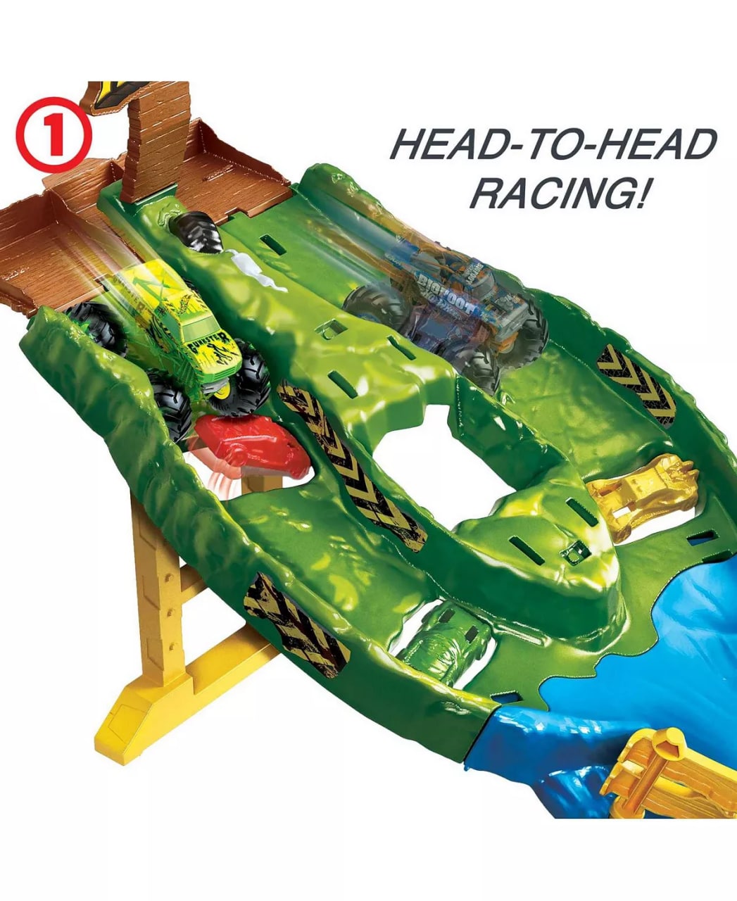 Игровой набор ТУРНИР ТИТАНОВ Hot Wheels Monster Trucks Wreckin 'Raceway