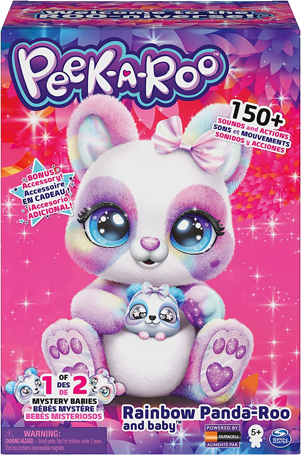 Интерактивная Радужная Панда Roo и таинственный детеныш Peek-A-Ro