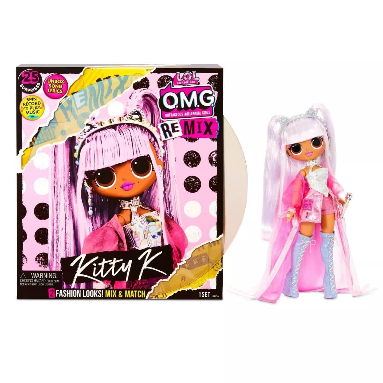 Кукла ЛОЛ! LOL OMG Remix Kitty K Fashion Doll! ЛОЛ ОМГ Ремикс Китти Кей