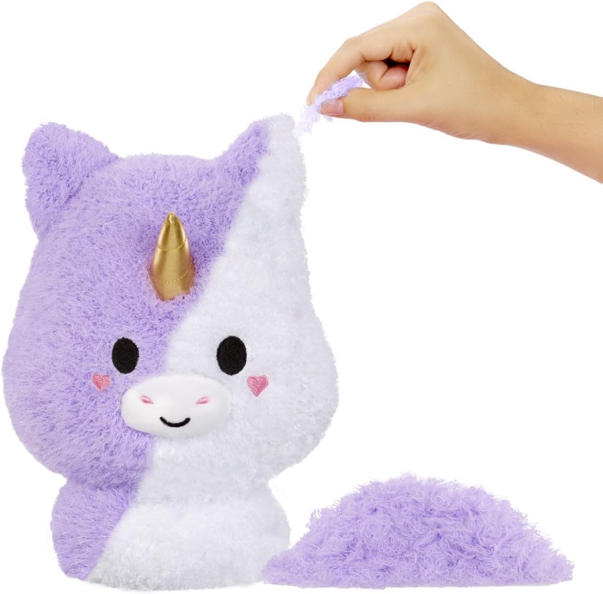 Флаффи Стаффиз Игровой набор Большой Единорог Fluffie Stuffiez
