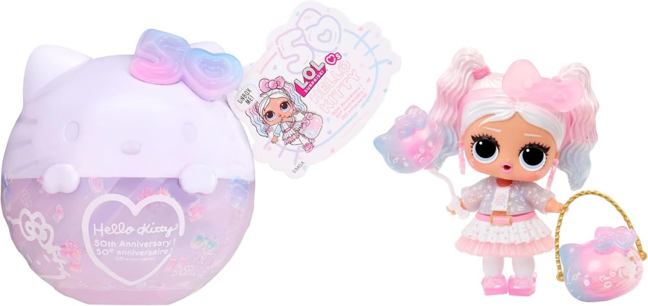 Ограниченная серия LOL Surprise Loves Hello Kitty Tots