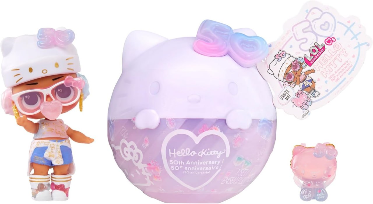 Ограниченная серия LOL Surprise Loves Hello Kitty Tots