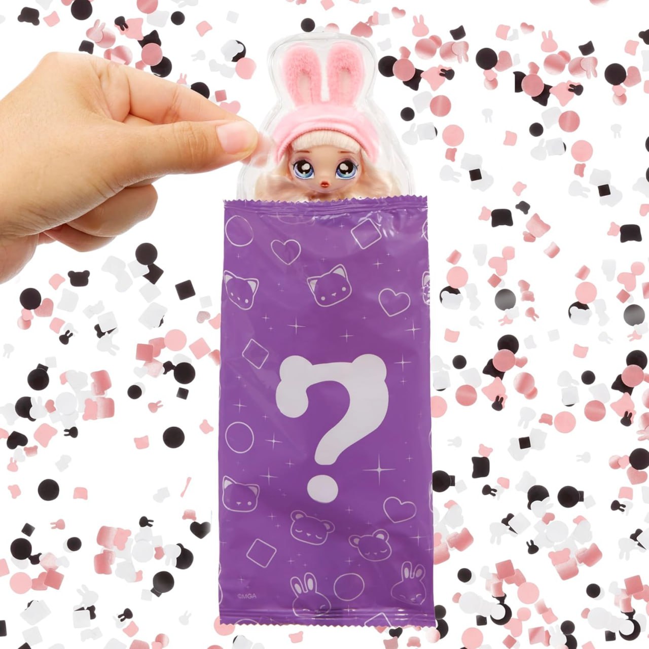 Кукла Na Na Na Surprise Minis Series 3 — таинственная упаковка с сюрпризом из конфетти