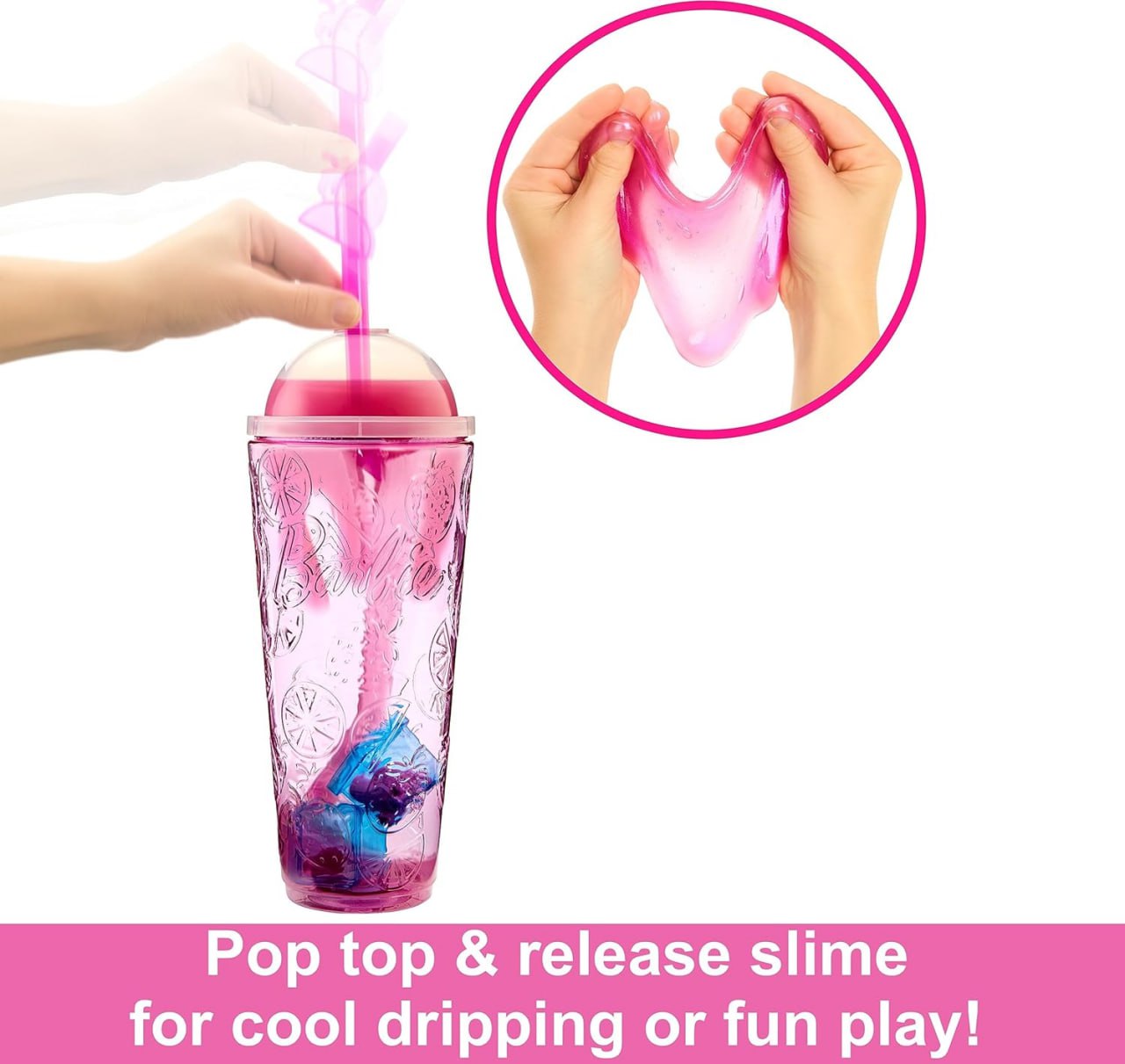 Кукла Barbie Pop Reveal Fruit Series Клубничный лимонад