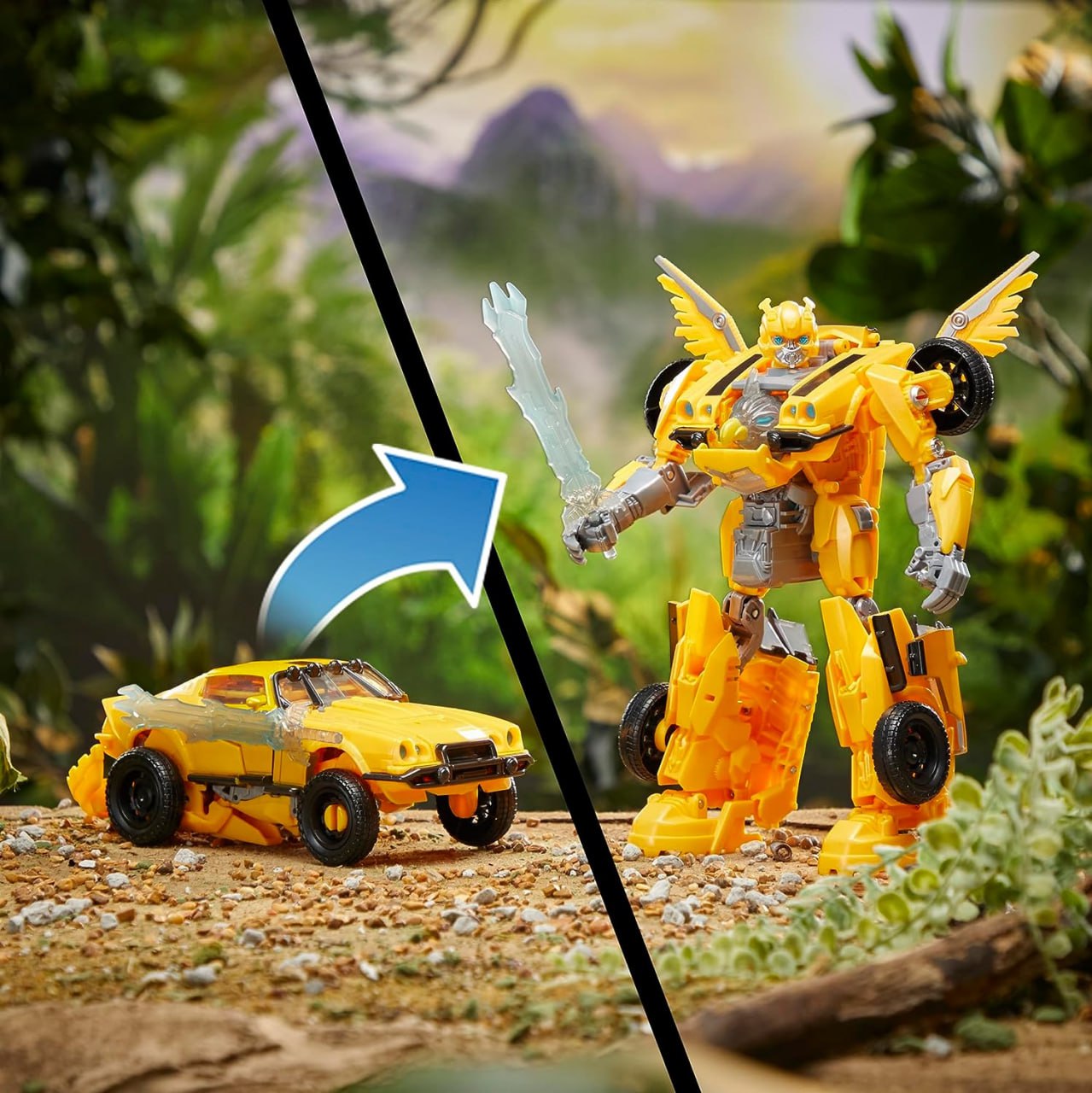 Трансформеры: Восстание зверей Фигурка Шмеля Bumblebee в режиме зверя